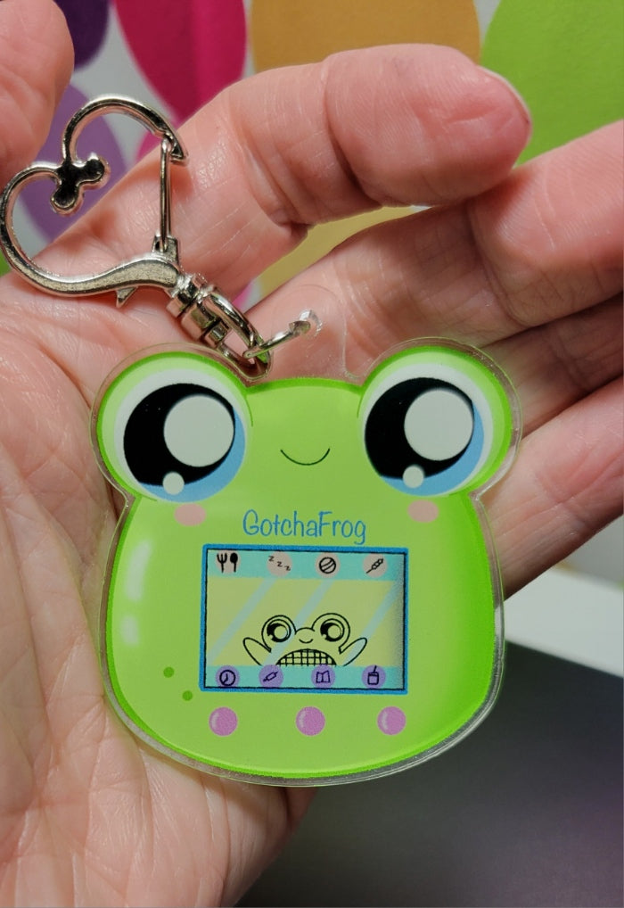 Gotcha Frog Luci Keychain