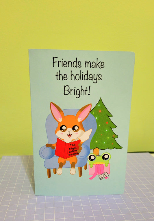 Friends Make the Holidays Bright Card