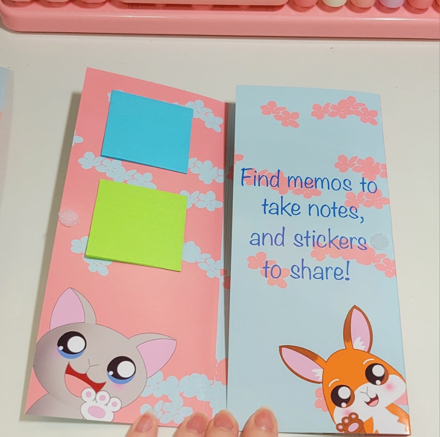 Memo Card With Memo Pad