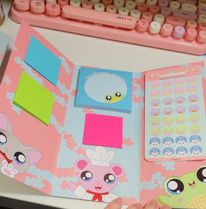 Memo Card With Memo Pad