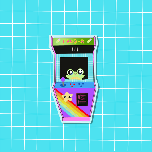 Luci Arcade (Retro) Sticker