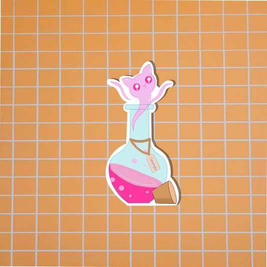 Cat-astrophe Potion Sticker