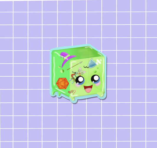 ADF Cube Sticker