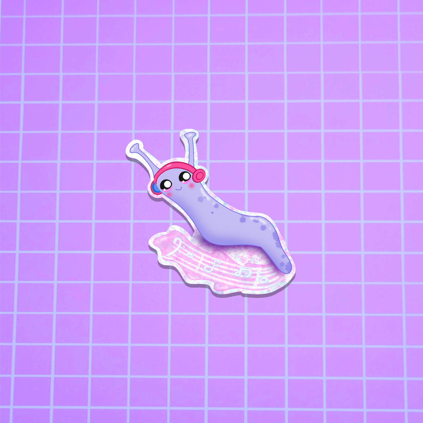 Groovy Snail Sticker