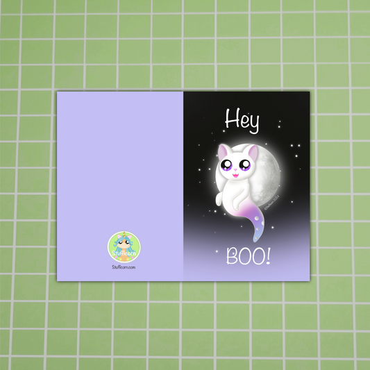 Hey Boo Card