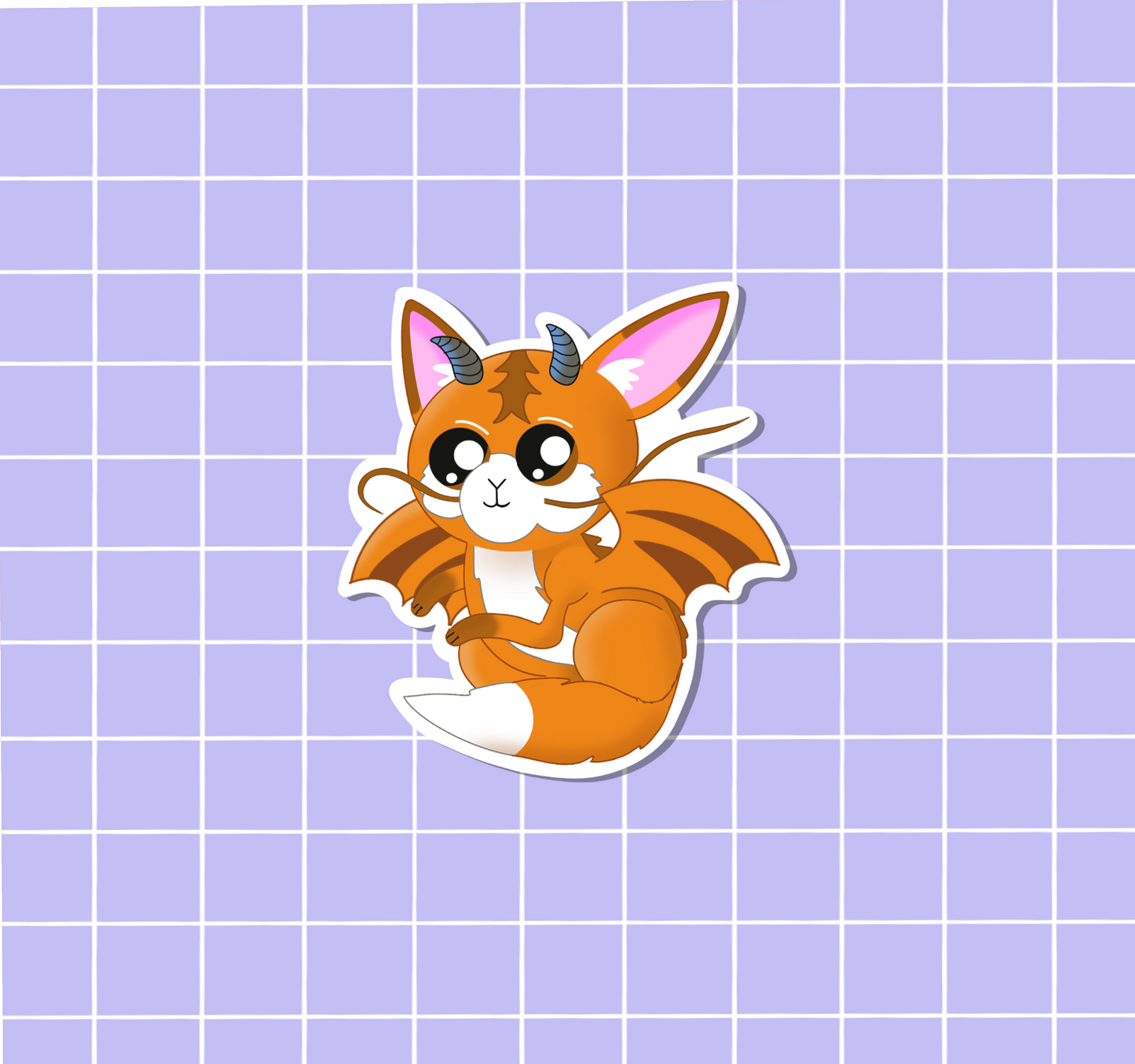 ADF Jo The Fox Dragon Sticker