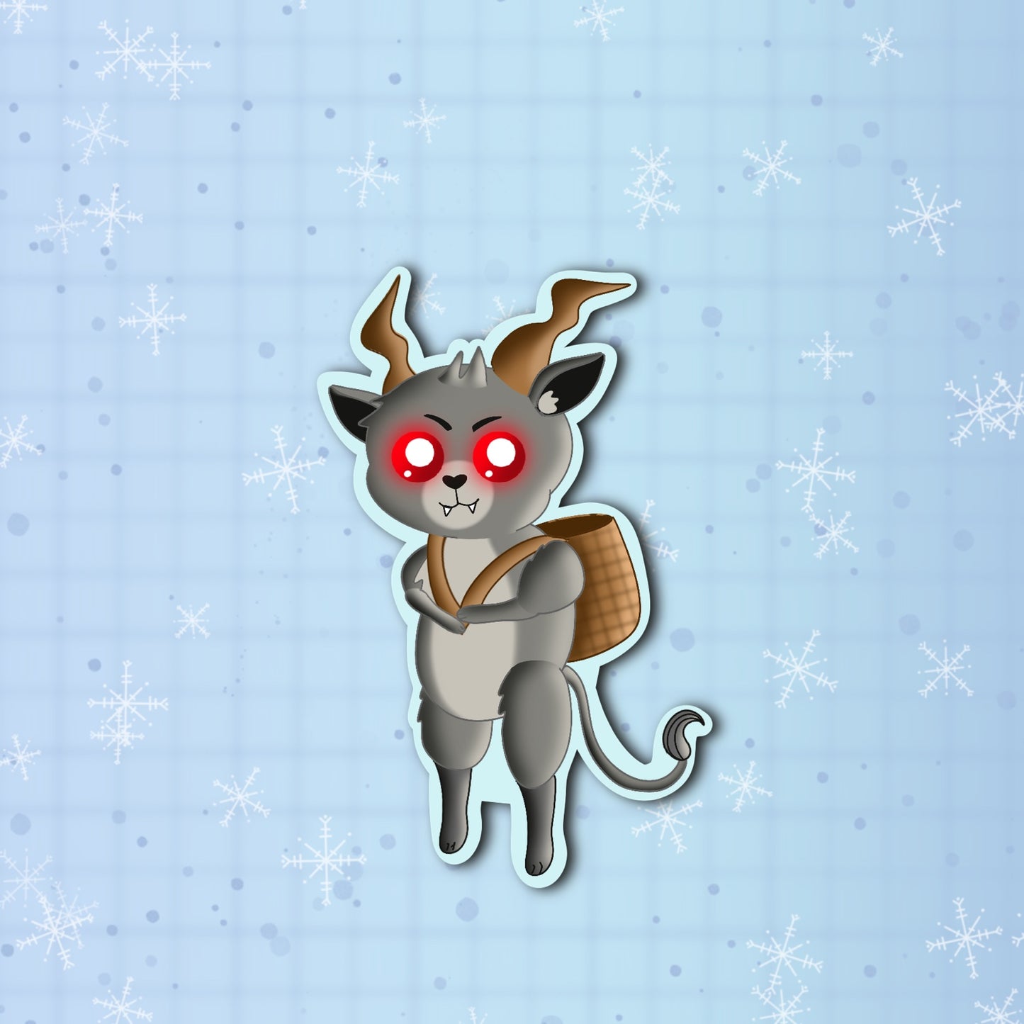 Krampus Sticker