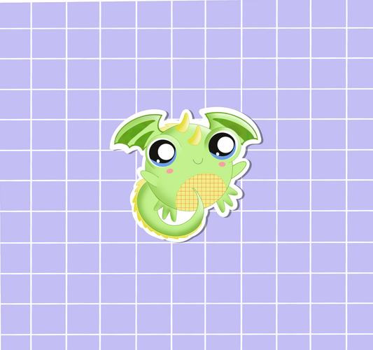 ADF Luci the Frog Dragon Sticker