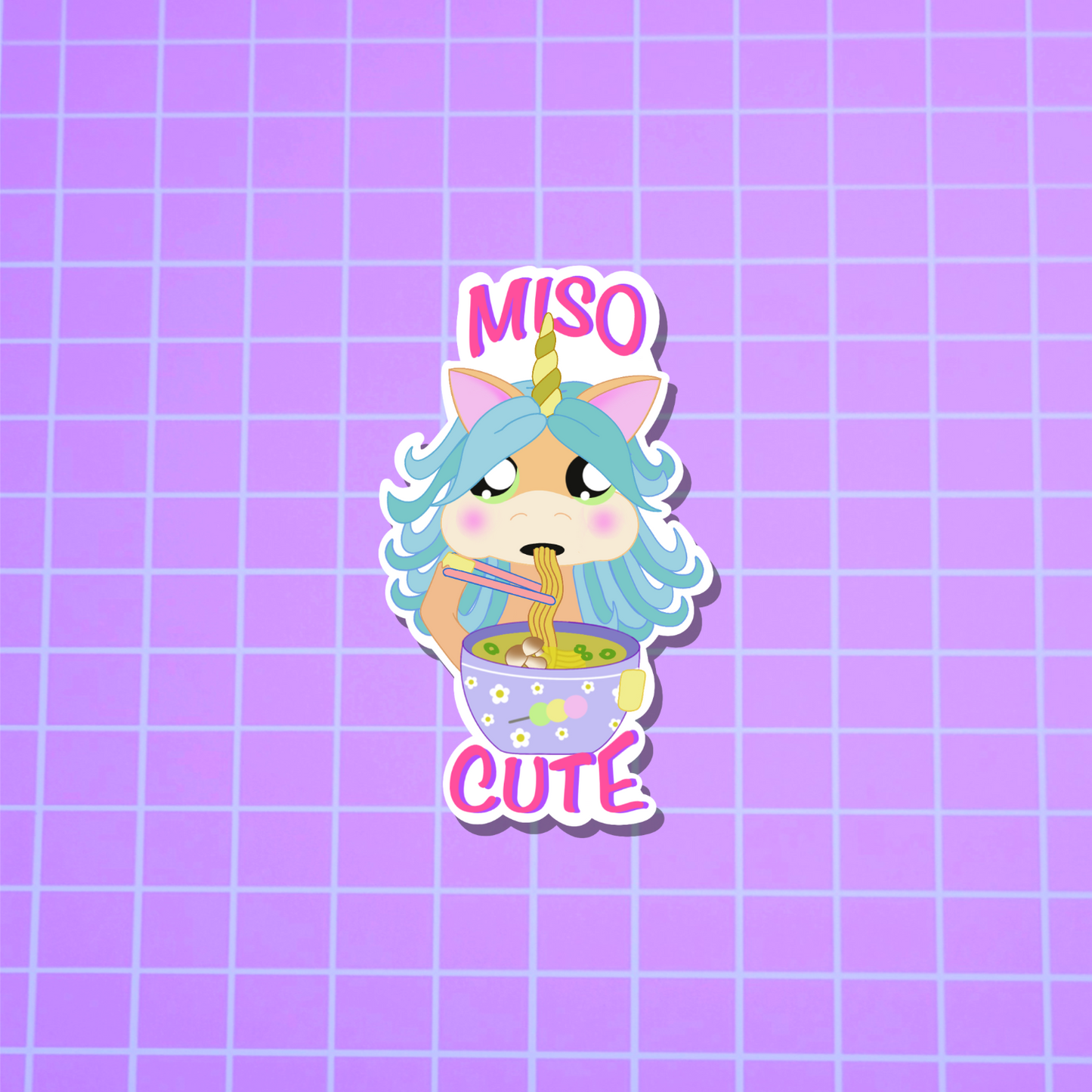 Stufficorn Miso Cute Sticker