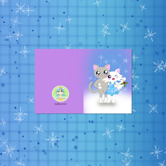 Mistletoe Cats 2024 (Update) Card