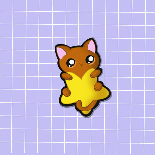 Star Cat Sticker