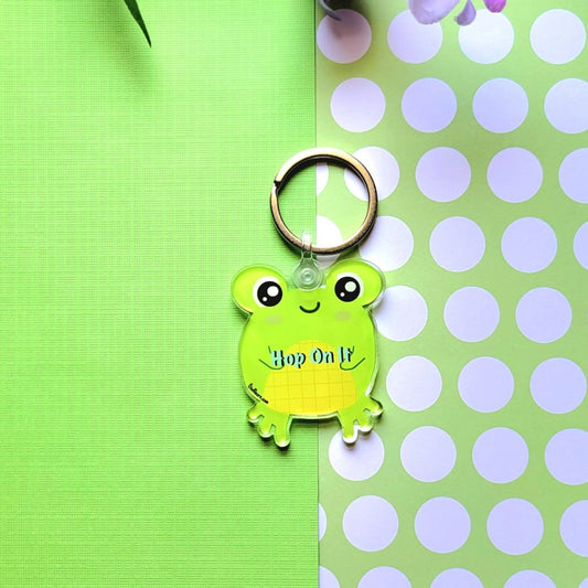 Luci the Frog Keychain