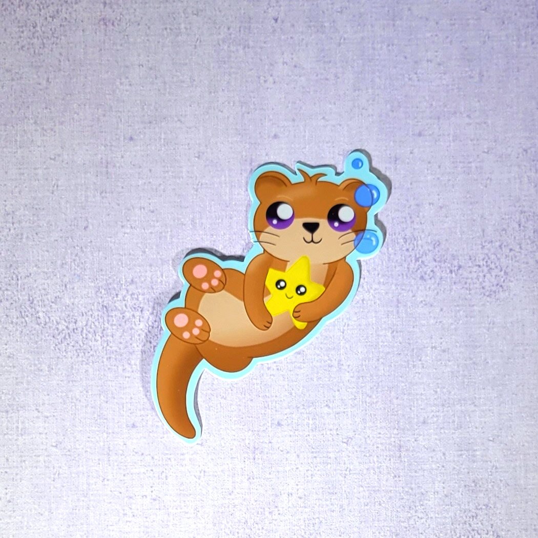Otter with Tiny Star